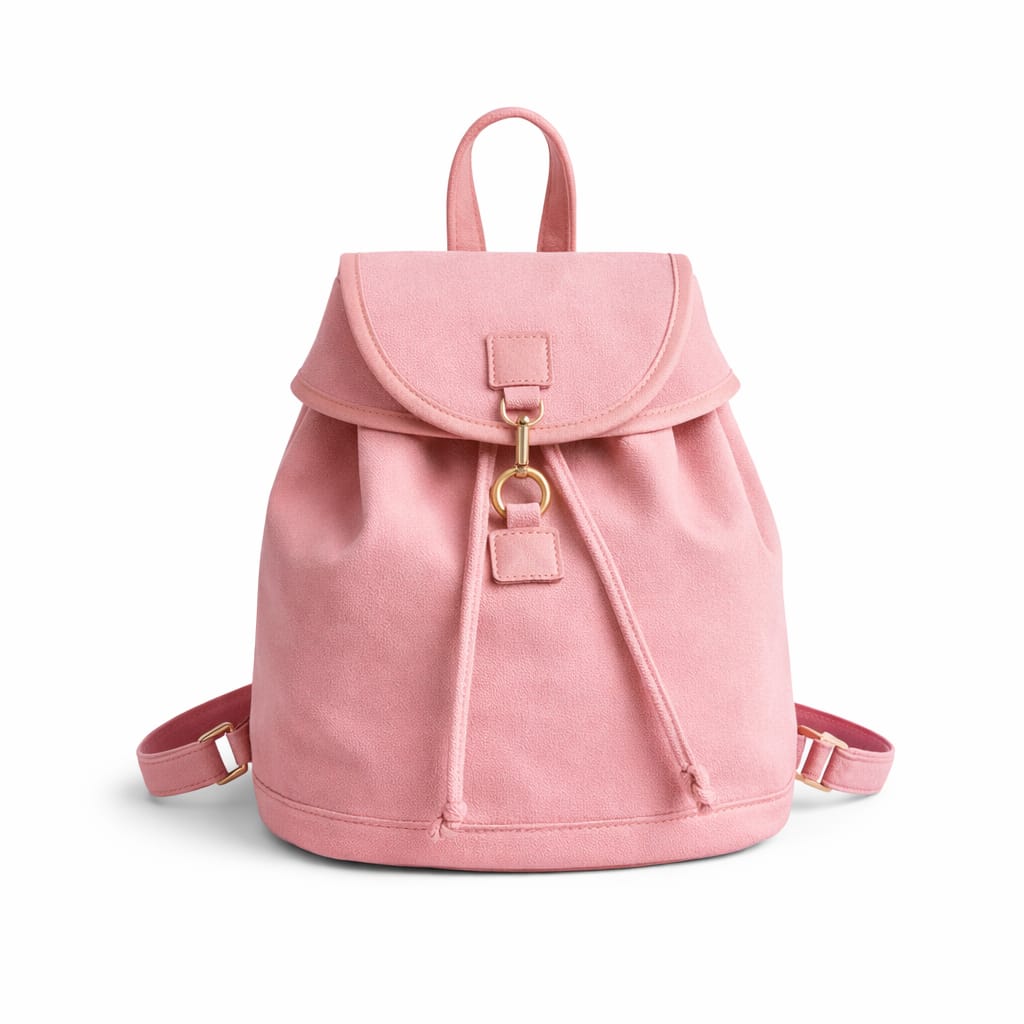 Mochila Casual em Suede