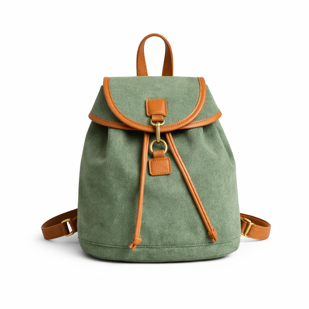Mochila Casual em Suede